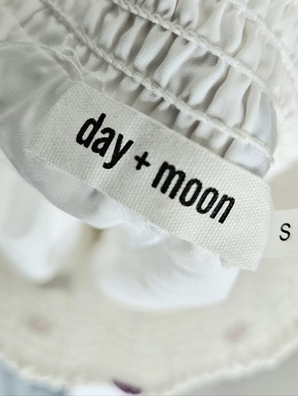 Day+Moon Embroidered Floral Tiered Skort